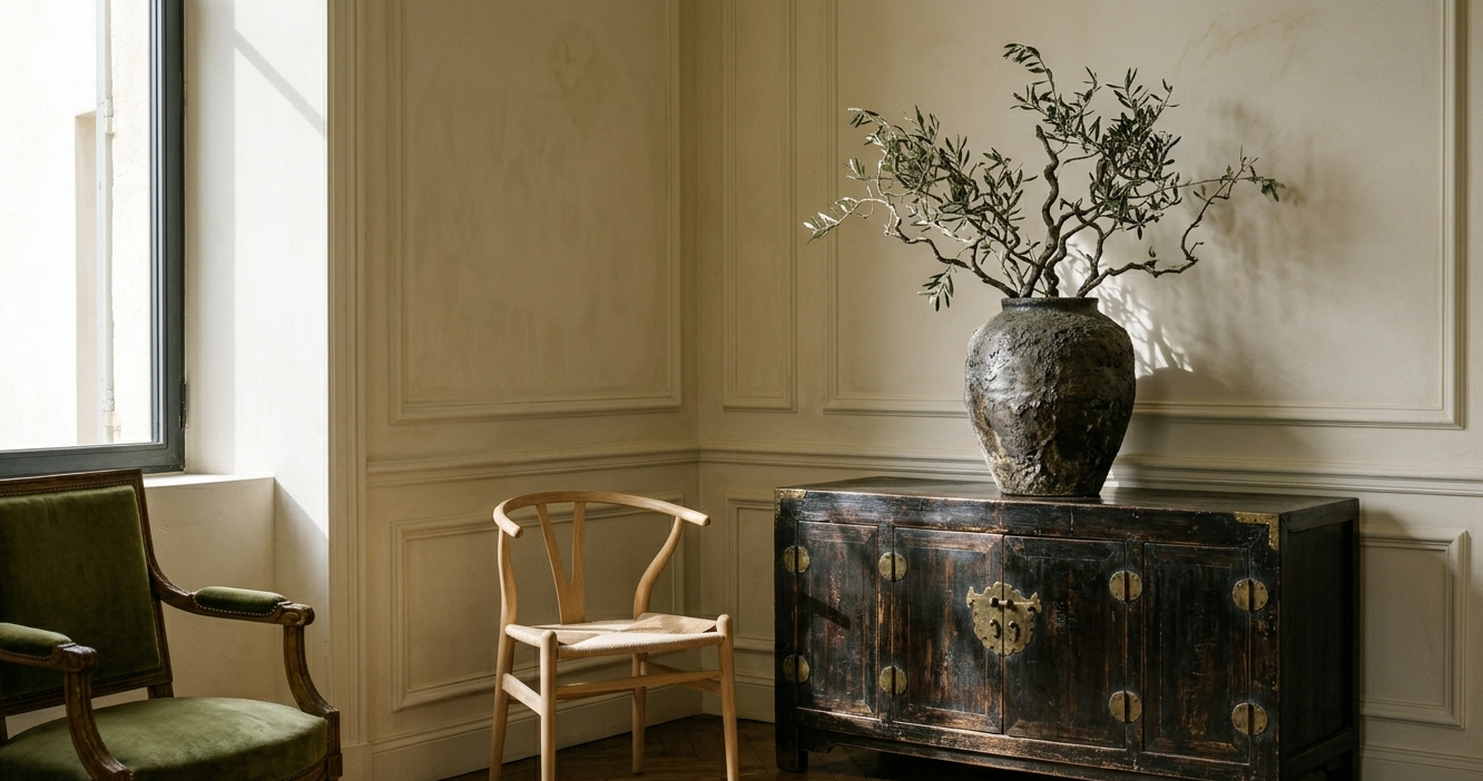 Dialogue Between Eras: Integrating the Character Piece into Contemporary Spaces