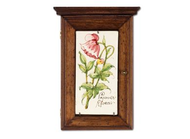 Key Cabinet with Ceramic Insert