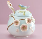 3-Piece BIRDS SET for Tea, Milk, and Sugar